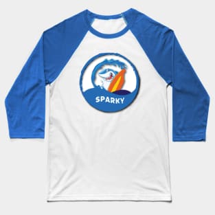 Shark Sparky Baseball T-Shirt